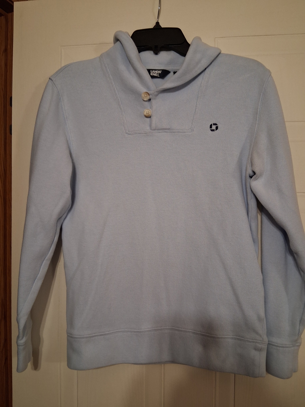 Light Blue Chase Bank Sweater